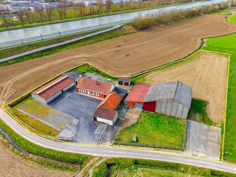Boerderij Zwevegem: Te renoveren woning met weide en bijgebouwen