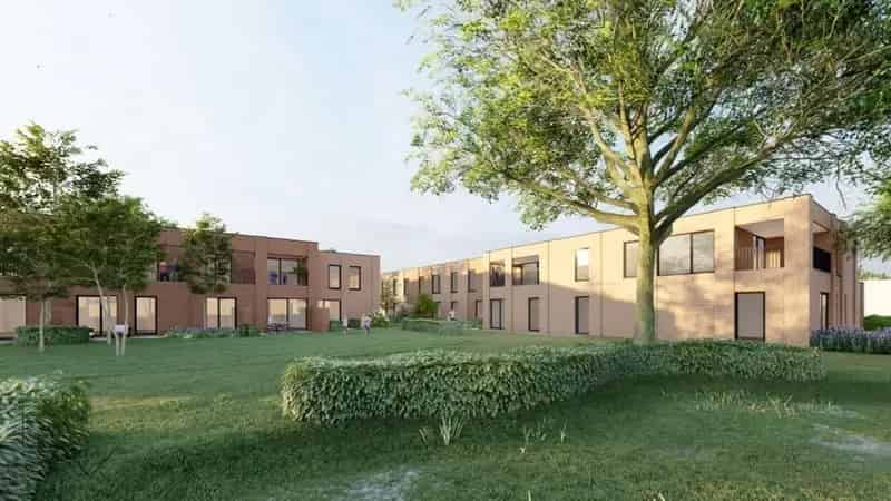 Dit nieuwbouwproject wordt opgetrokken in een rustige en groene omgeving. Bestaande uit verschillende wooneenheden zoals hoevewoningen, woningen en appartementen.  Alle informatie kunt u vinden op onze website www.albert.immo  Appartementen vanaf € 240.00