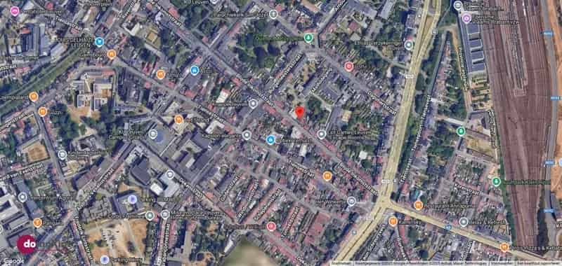 Overdekte parkeerplaats met elektriciteitsvoorziening nabij het centrum van Leuven