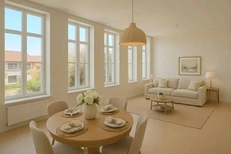 Appartement Te Koop Dudzele: Gerenoveerd 2 Slaapkamers Tuin Garage