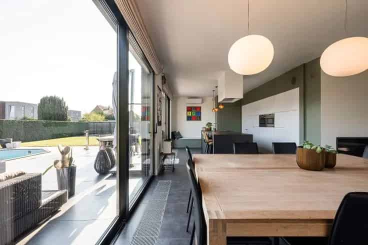 Luxe Villa te Koop Lochristi  Verwarmd Zwembad 300m²