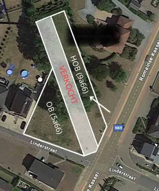 Bouwgrond van 966m² voor HOB op prachtige locatie in Tongeren