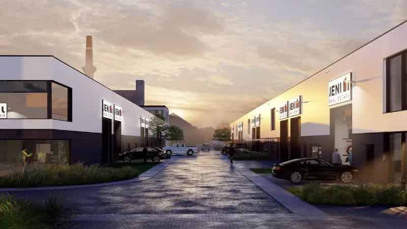 Nieuwbouw opslag te koop in Bedrijvenpark Neerdorp Beersel