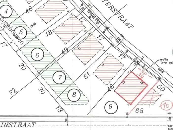 Bouwgrond vrijstaande woning van 10a31ca. Mooie bouwmogelijkheden.