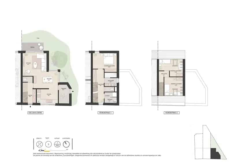 Hedendaagse halfopen nieuwbouwwwoning op een mooie woonlocatie in het hartje van Eksaarde