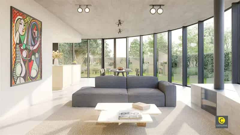 Eigentijdse nieuwbouwwoning