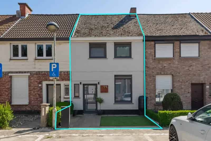 Gerenoveerde EGW 3 slpk Rumst - Tuin - Achterom