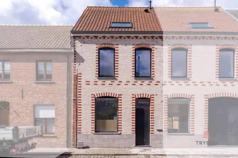 Huis te huur Merkem 4 slaapkamers moderne keuken tuin