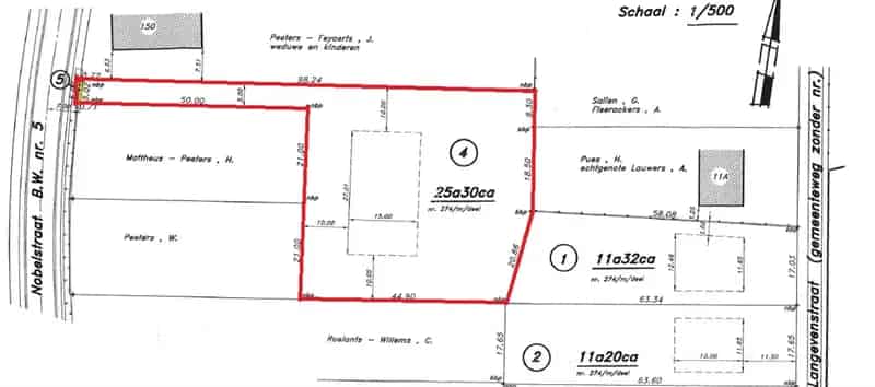 Rustig gelegen bouwgrond voor open bebouwing op 2530m²