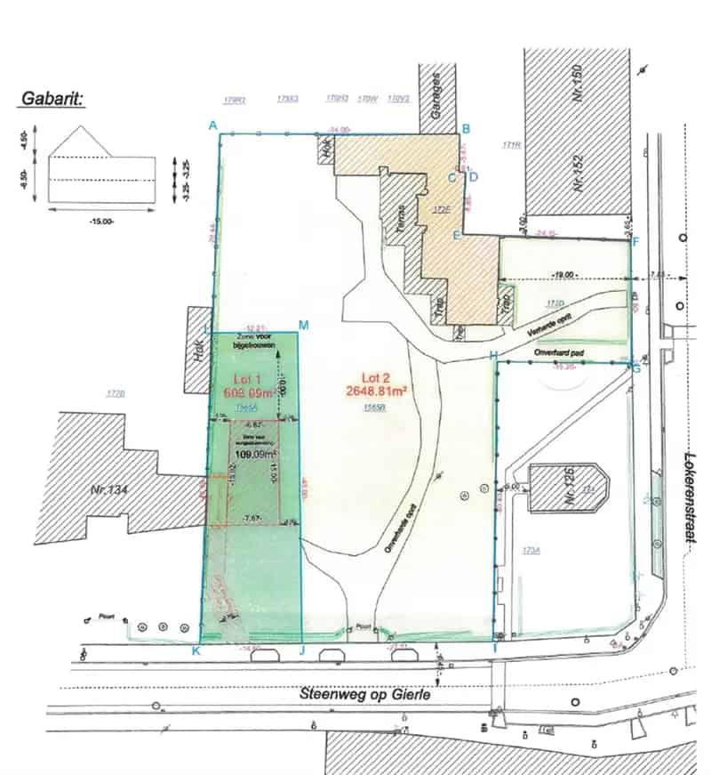 Bouwgrond 603m² Turnhout Bouwvergunning Aanwezig