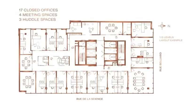 SCIENCE 12/ BELLIARD 35: kantoren te huur vanaf 496m²