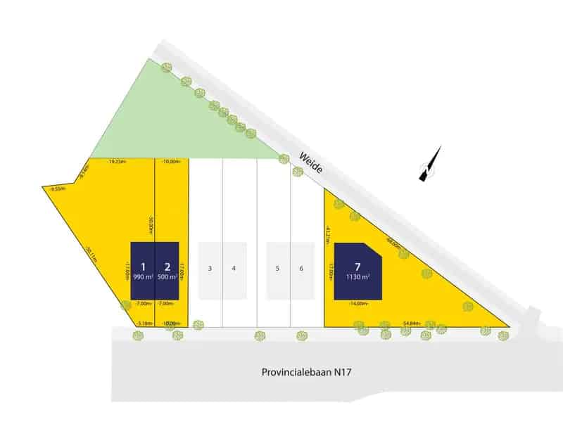 Landelijke, halfopen woning