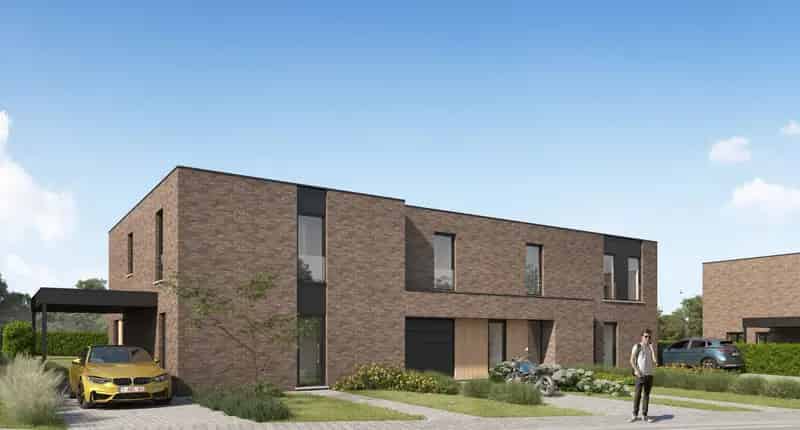 Moderne, halfopen woning