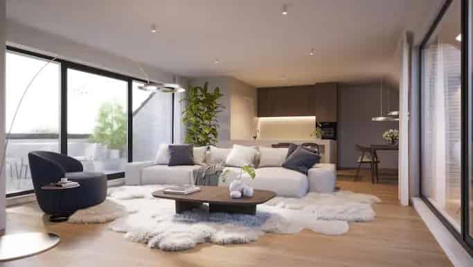 Gelijkvloers appartement te koop in Brusselsesteenweg 117, Meise - Dewaele