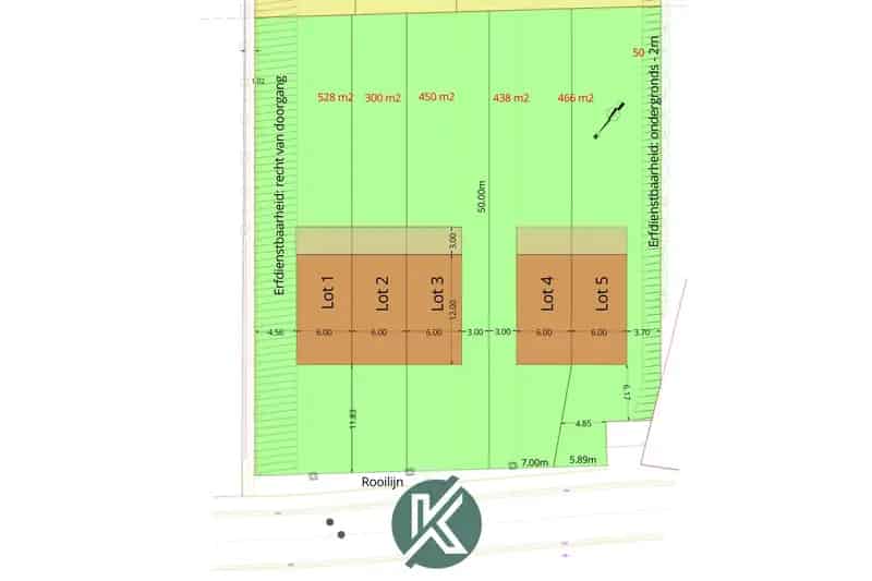 Bouwgrond te koop in Steenhuize-Wijnhuize