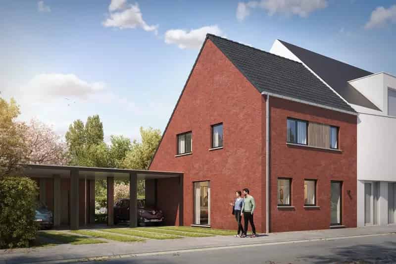 HECTAAR bouwt 5 moderne nieuwbouwwoningen in Steenhuffel