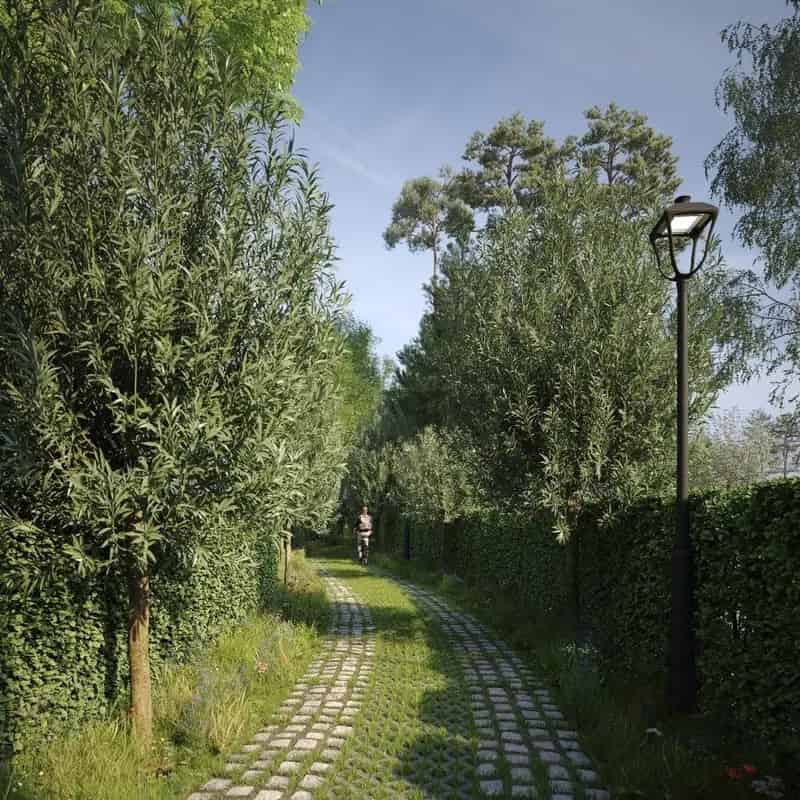 Exclusieve villa's en bouwgronden aan de Magere Schorre