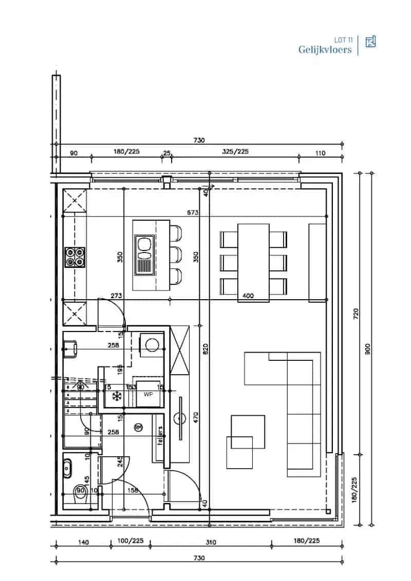 Denderleeuw, Anjelierenlaan - Steenweg - Fase 2 (Anjelierenlaan) - woningen: Lot 11
