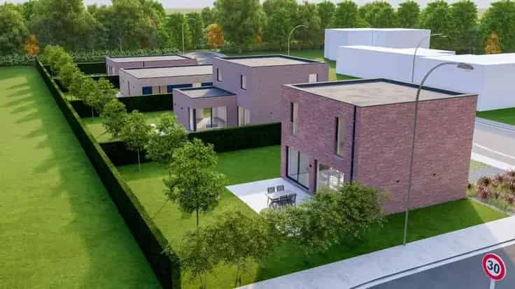 Energieneutrale Nieuwbouwvilla Roeselare Hooglede