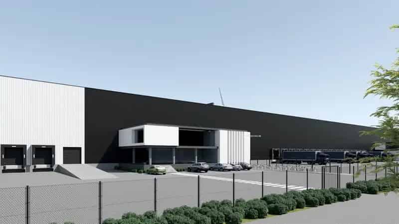 Nieuwbouw bedrijfsgebouw te huur in Genk Green Logistics Genk