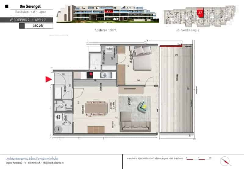 Nieuwbouw appartement te koop in Ieper