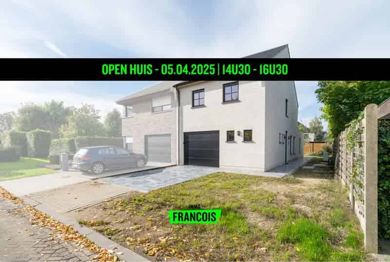 Opvallend ruime nieuwbouwwoning met hoge afwerkingsgraad in Maldegem