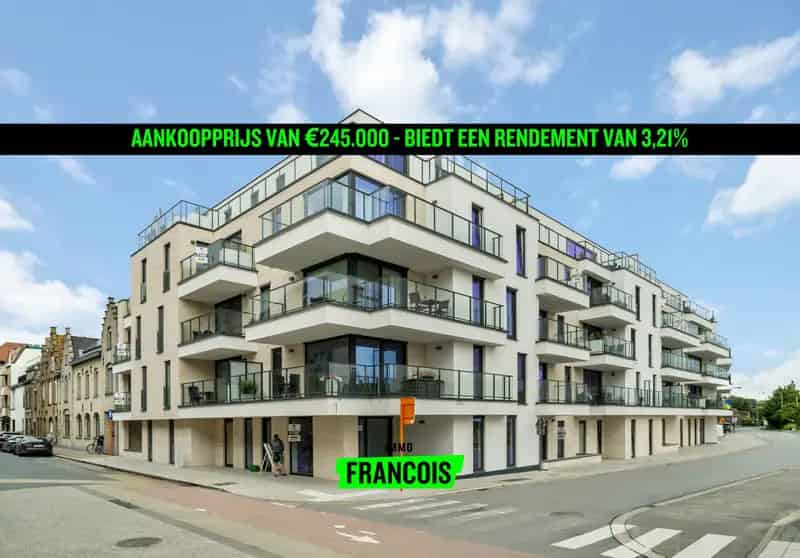 Ideaal investeringseigendom - Gelijkvloers nieuwbouwappartement met 2 slaapkamers - residentie Patersvat Diksmuide