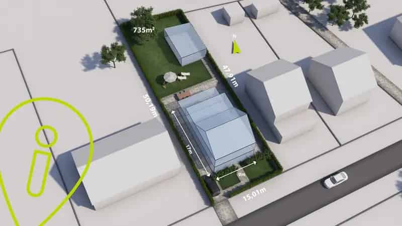 Bouwgrond voor OB van 735m², landelijk gelegen tussen Mol en Geel !