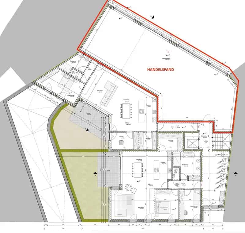 Gelijkvloers, nieuwbouw handelspand in het hartje van Hamont-Achel!
