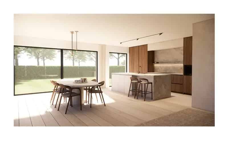 Zeer ruime halfopen casco villawoning met mooie tuin en garage