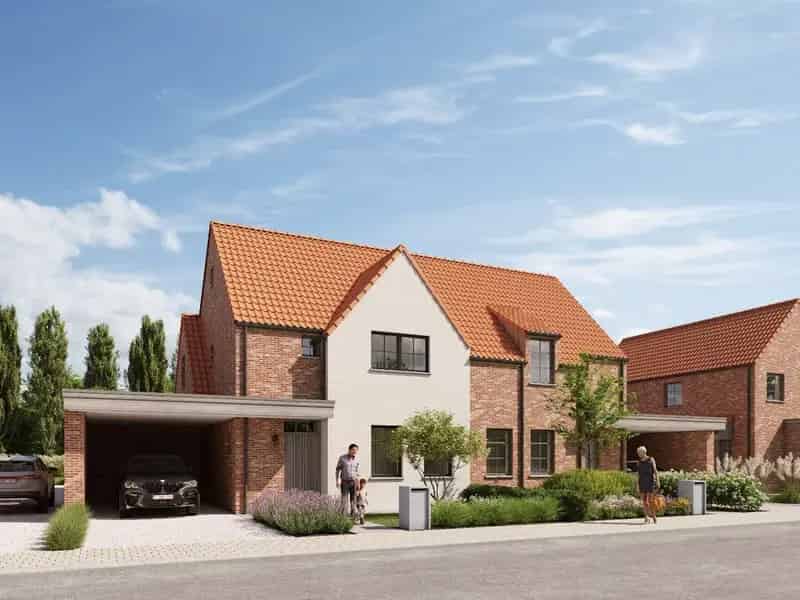 bouwgrond voor open bebouwing te Staden