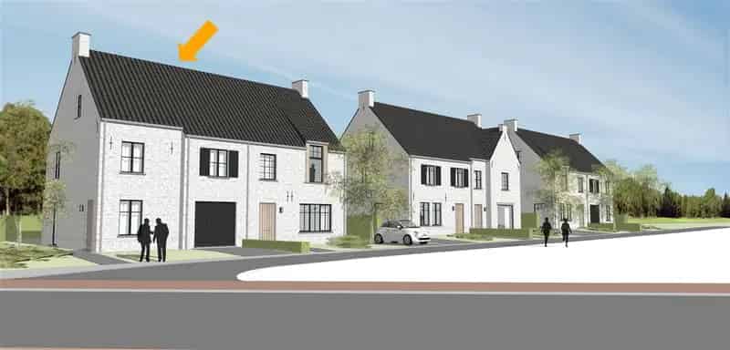 Bouwgrond met vergund bouwplan