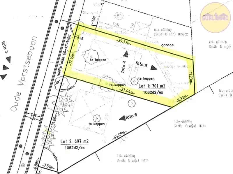 Bouwgrond voor open bebouwing te koop op een perceel van 7a01ca te Meerhout