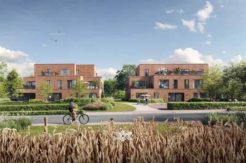Nieuwbouw appartement te koop in De Lijsters Merelbeke