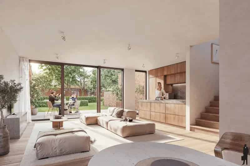 Woning met 3 slaapkamers op perceel ca. 209m²