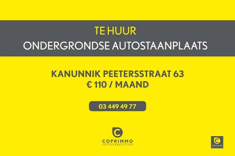 Ruim ondergrondse autostaanplaats