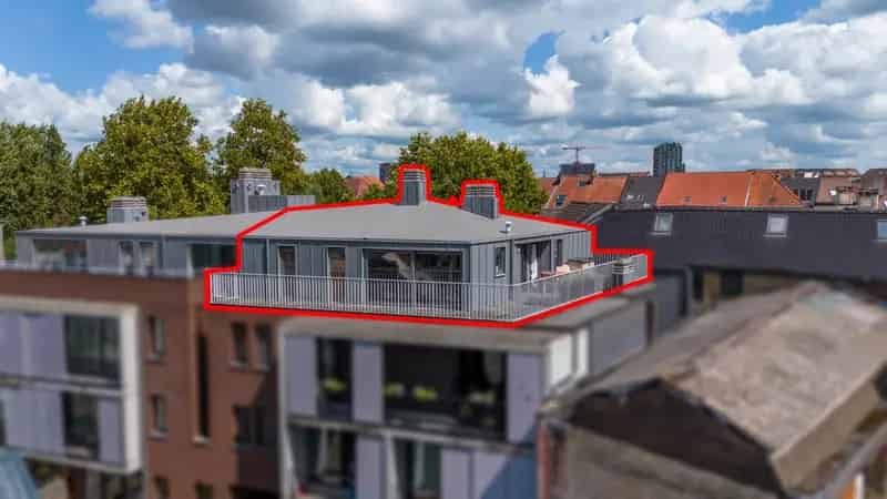 Penthouse te koop in Gent