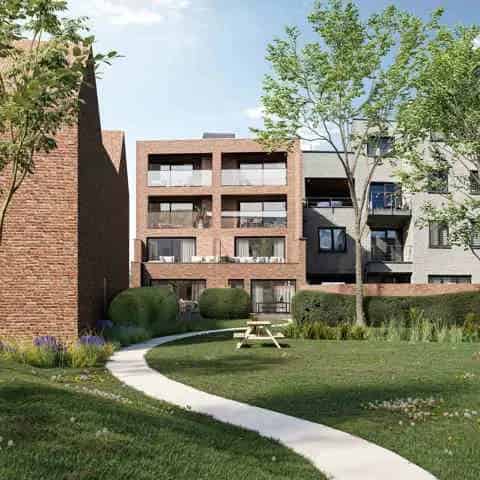 Gelijkvloers appartement te koop in Aalst