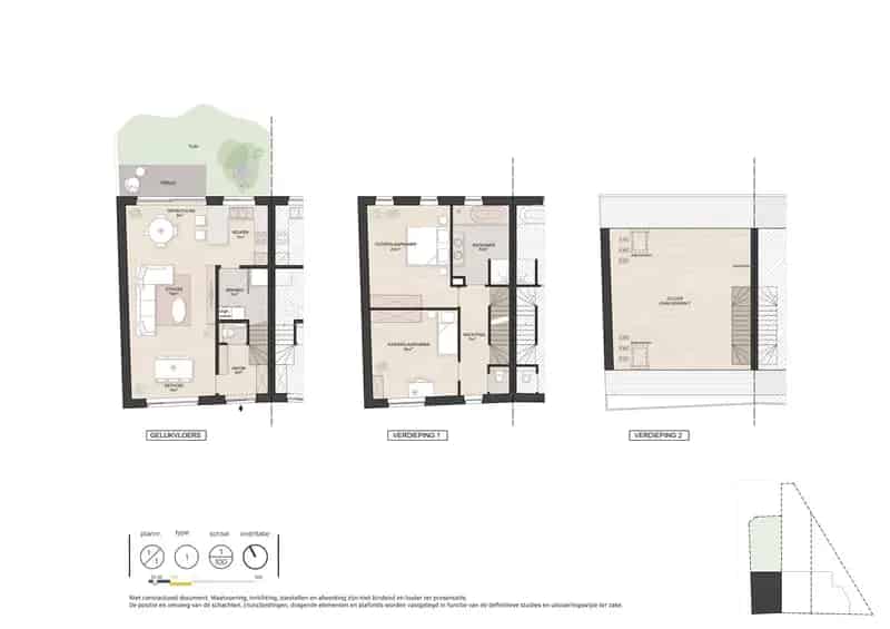 Hedendaagse nieuwbouwwwoning op een mooie woonlocatie in het hartje van Eksaarde