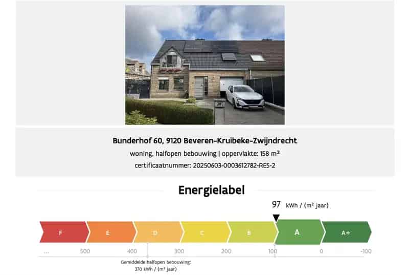 Energiezuinige HOB met topligging te Haasdonk