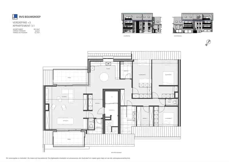 Appartement te koop in Wetteren