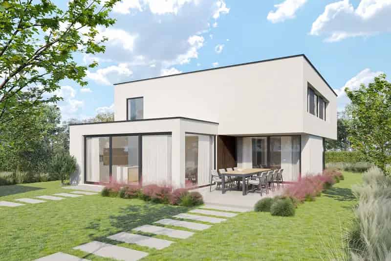 Bouwgrond in een rustige verkaveling.