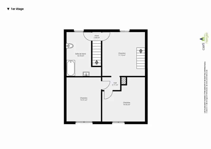 Een woonhuis met alle aanhorigheden en tuin