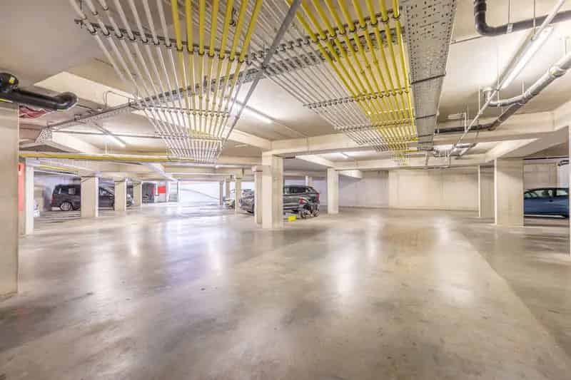 Ondergrondse parkeerplaats in Residentie De Linde