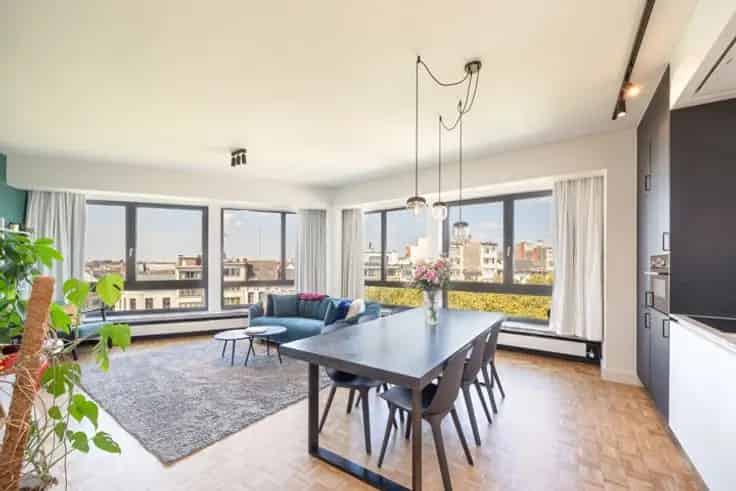Appartement Te Koop Antwerpen Zuid 3 slaapkamers 104m²