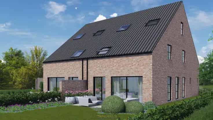 Halfopen Nieuwbouwwoning te koop in Zwalm
