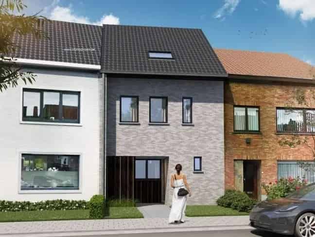 Nieuwbouw rijwoning te koop in Oostende