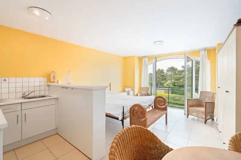 Studio te Huur Bredene: 35m² Terras, Groenzicht, Strand Nabij