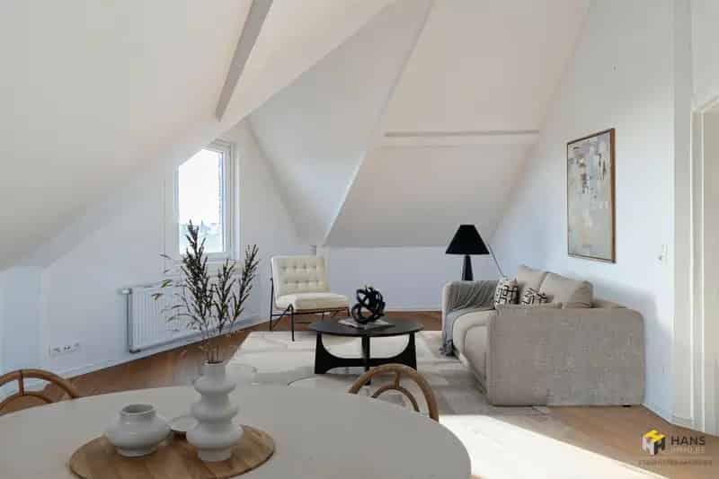 Antwerpen Dakappartement te Huur 42m² 1 Slaapkamer