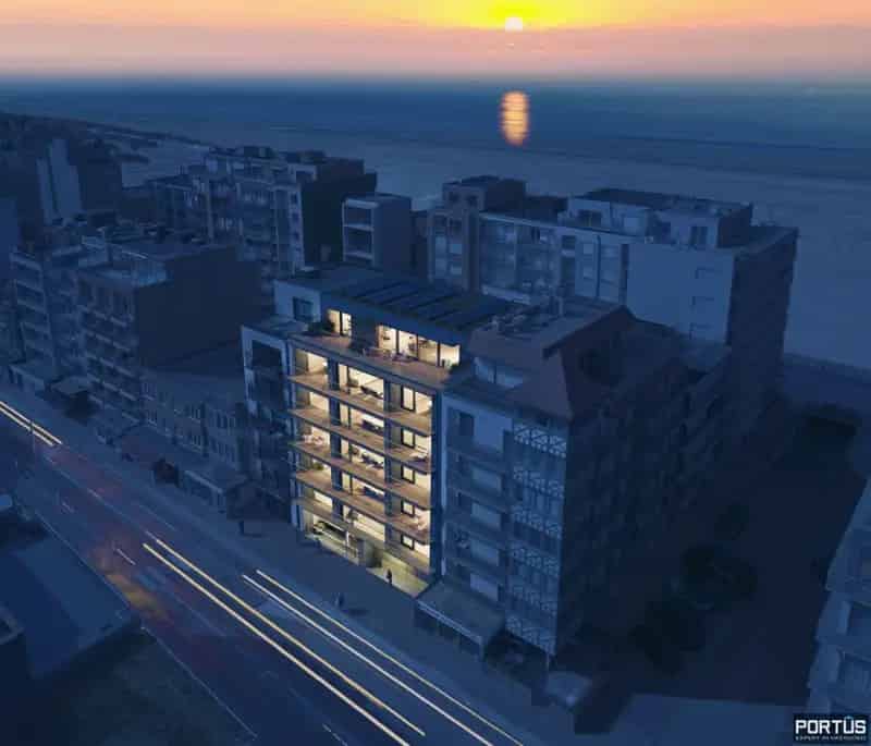 Penthouse met 40m² terras te koop in Residentie Josef Albers te Oostduinkerke